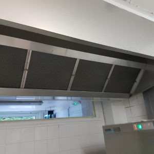 Nettoyage hotte de cuisine